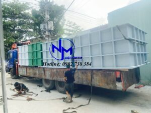 bể xử lý nước thải composite