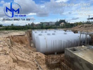 Bồn xử lý nước thải composite